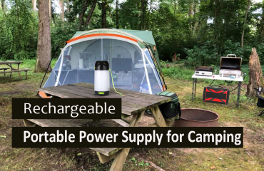 Rechargeable Portable Power Supply for Camping